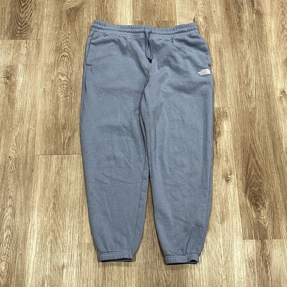 Blue The North Face Sweatpants Women's Size Medium Light Blue - Picture 1 of 5
